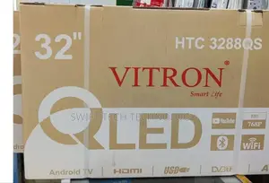 Qled 32 Inches Vitron Smart Android Frameless