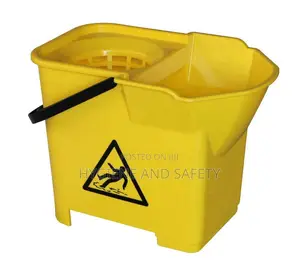 Yellow Mop Bucket
