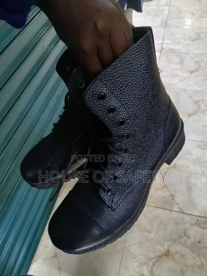 Executive Men Security Guard Footwear Boots