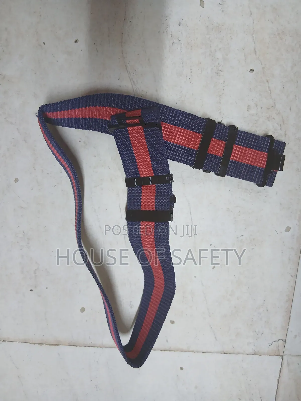Navy Blue and Red at the Middle Security Belt