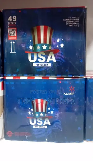 49 Shots Usa Fireworks
