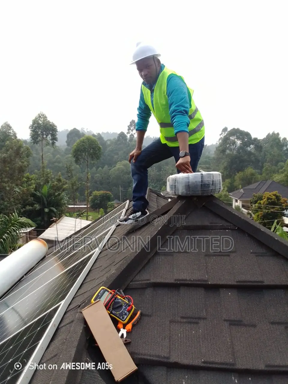 Off-Grid Solar Installation