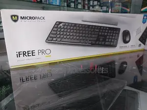 Micropack Wireless Mouse and Keyboard Combo-Black Km-236w