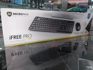 Micropack Wireless Mouse and Keyboard Combo-Black Km-236w