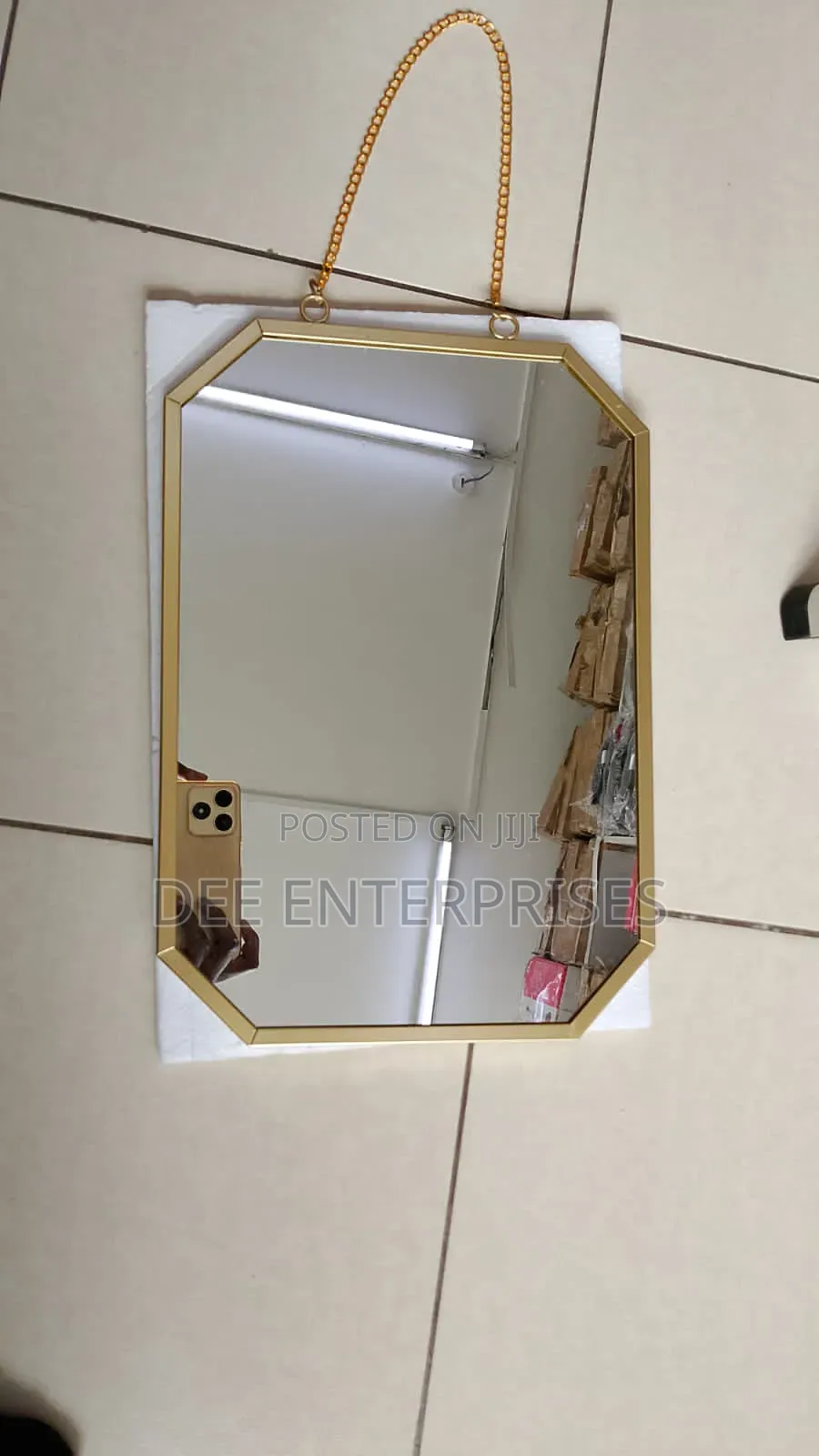Hexagon Decor Mirror