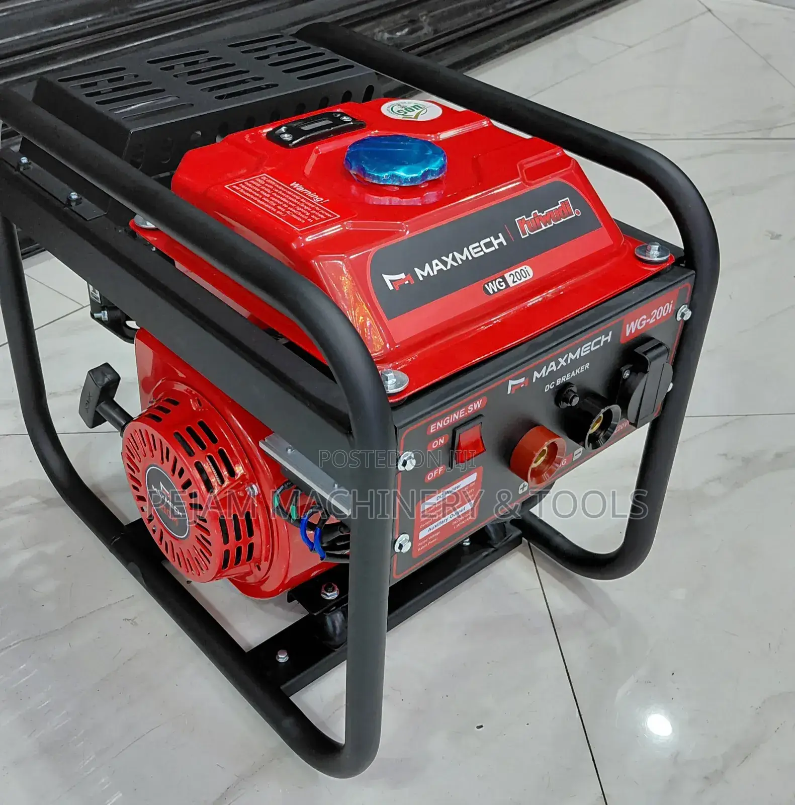 Maxmech Dc Welding Generator 120amps 1.5kva