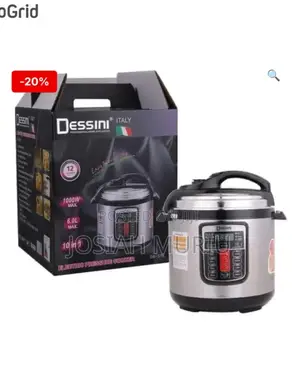 Dessini 6-Litre Electric Pressure Cooker With Digital Display,