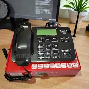 Dual Sim Crystal Clear Calls Bontel T1000 GSM Fixed Wireless Phone