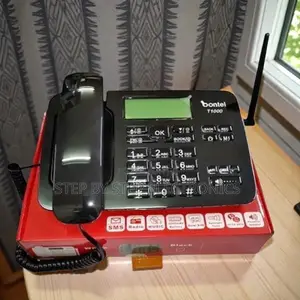 Dual Sim LCD Display Bontel T1000 GSM Fixed Wireless Landline Phone