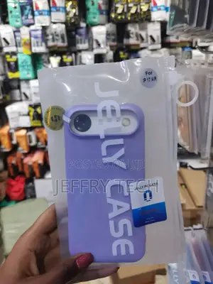 Saxas iPhone 17 Air Pc Hybrid Liquid Jelly Phone Case -Purple