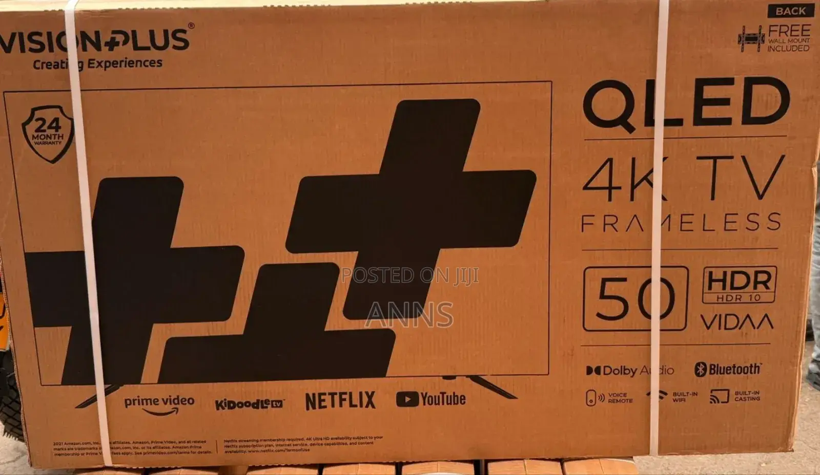 Vision 50inches Smart Tv