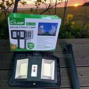Reliable Ctlamp 300w Double-Sided Motion Sensor Solar Street Light