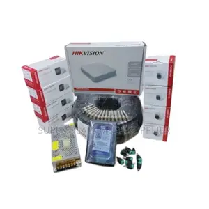 Complete Hikvision 8 Camera CCTV System With Weather Resistant Housing