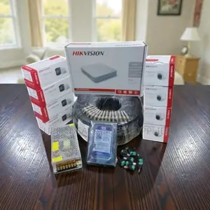Easy to Install 8 Hikvision 1080p Cameras Kit With Live View Streaming