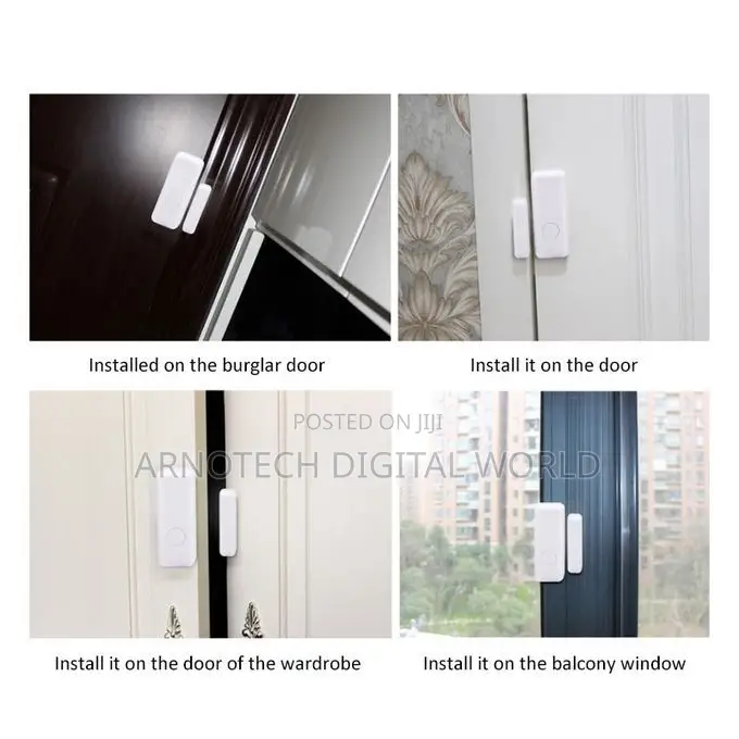 Mini Magnetic Sensor Door Window Entry Alarm