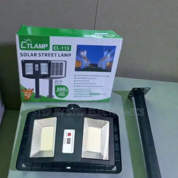 Ctlamp 300w Landscape Garden Solar Powered Light With Motion Sensor