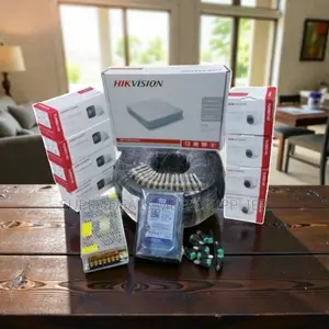 Remote Monitoring 8 Hikvision 1080p Cameras Kit With Reliable Quality