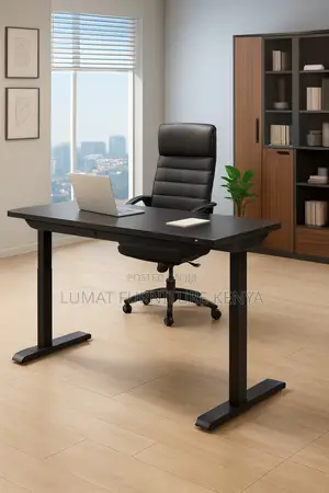 Power-Lift Office Table