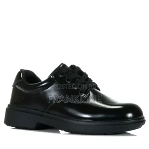 Premium Black Leather School Shoes – Durable And Comfortable