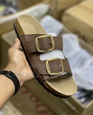 Zazg Double Buckle Sandals