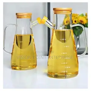 Glass Oil Jar