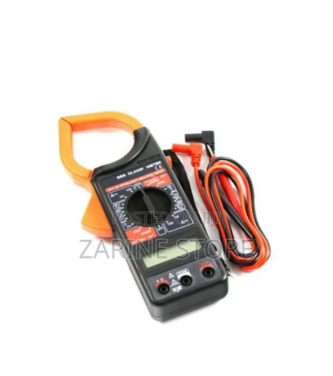 Clamp Meter Digital Multimeter Ac/Dc Multimeter Ohmmeter, Temperature