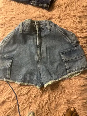 Booty Short and Denim Skirt