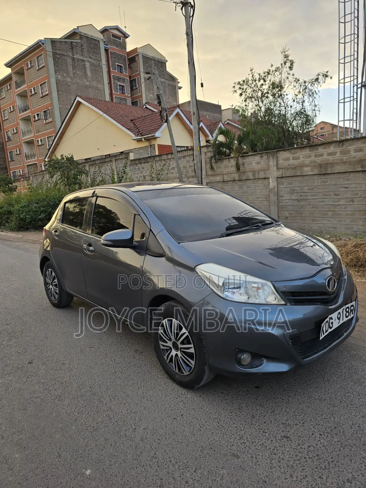 Toyota Vitz 2016 Gray