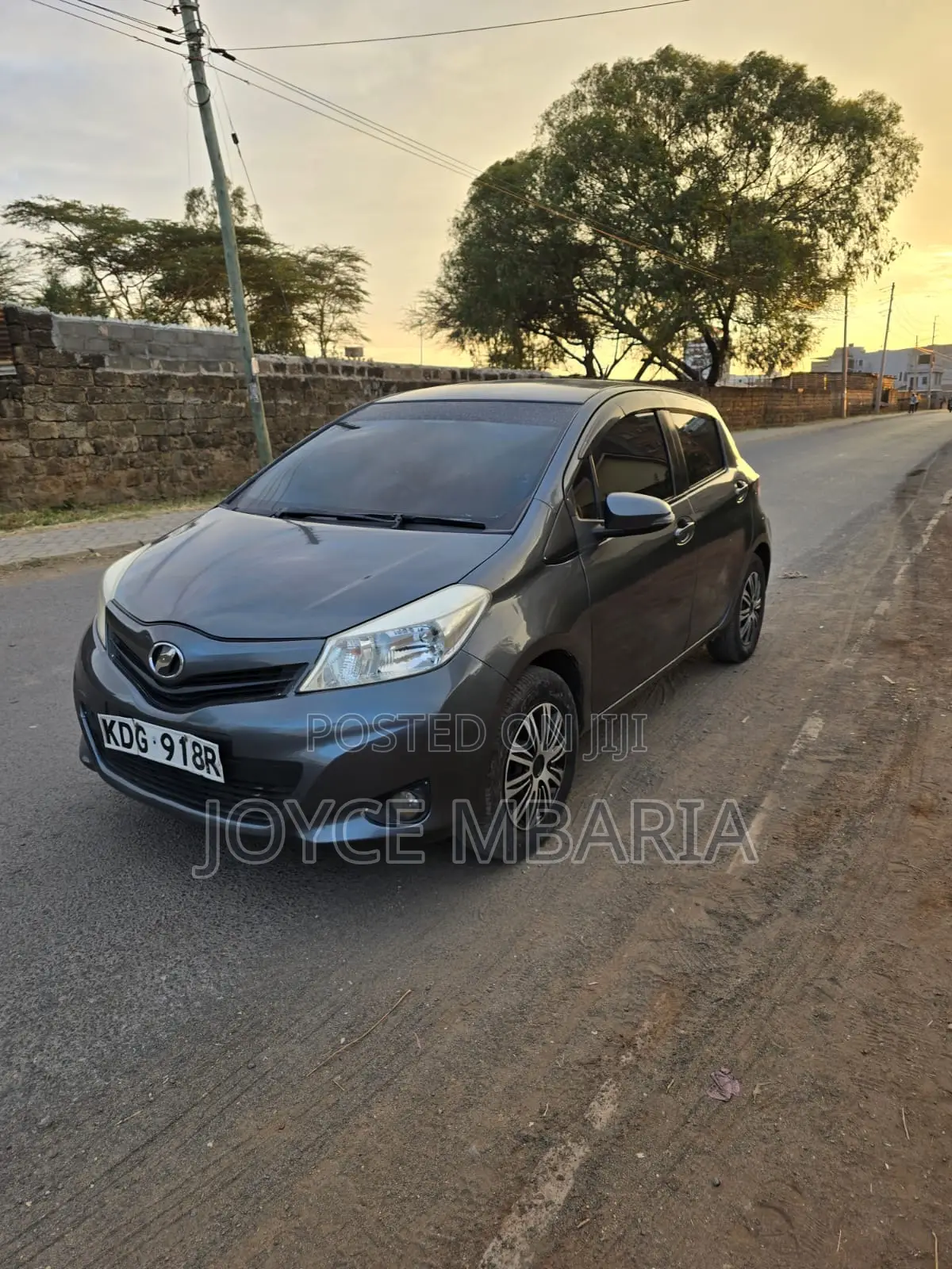 Toyota Vitz 2016 Gray