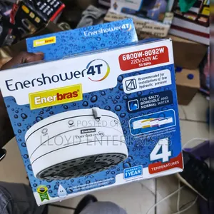 White 4t Enershower Instant Shower