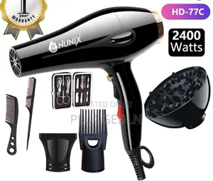 Nunix Hd-77c Blowdry With Accessories >*