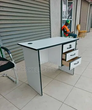 Spacious Office Desk With Clean Professional Finish