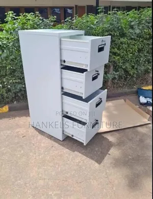 One-Key Access 4-Drawer Steel Cabinet – Safe Organized