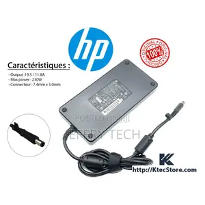 Hp Charger/Adapter 230w 19.5v 11.8a 7.4mm X 5.0mm Connector