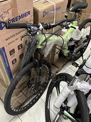 Luminous Green Kajla Foldable Mountain Bike 26 Inch Wheels