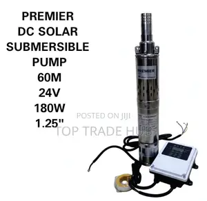 Premier Solar Dc Submersible Water Pump – 24v, 180w, 60m Head