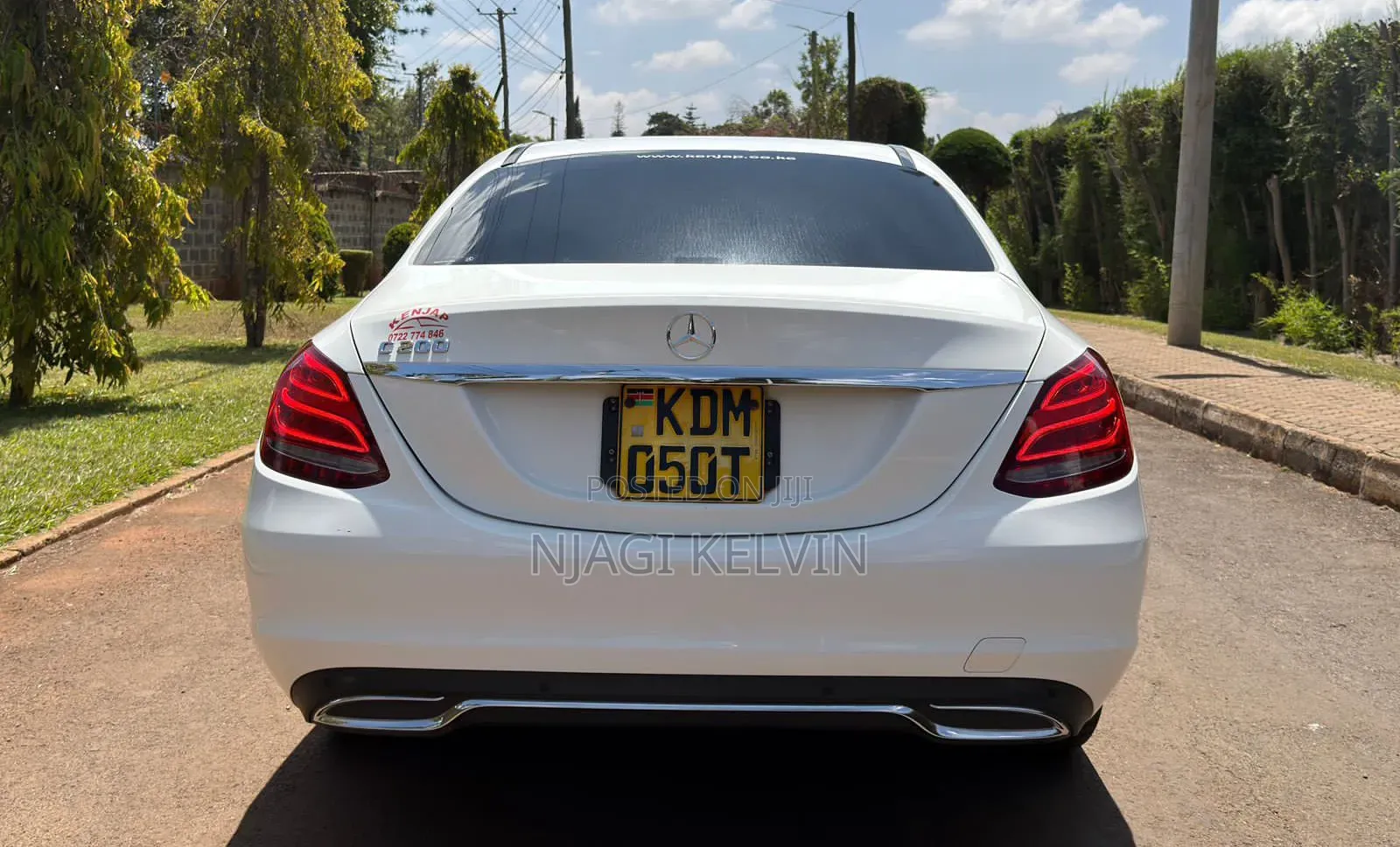 Mercedes-Benz C200 2016 White
