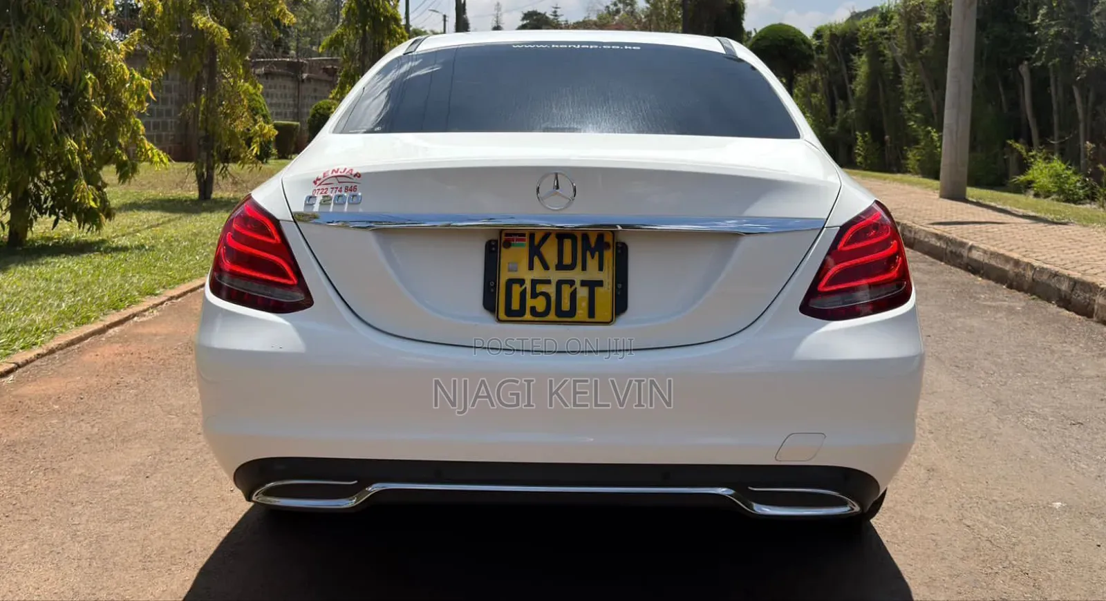 Mercedes-Benz C200 2016 White
