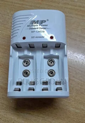 Mp-C802b Universal Battery Charger for Rechargeable Batteries.
