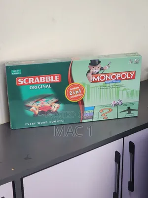 Scrabble Monopoly 2 in 1