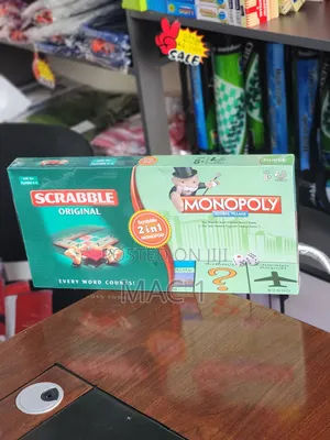 Best Quality 2 in 1 Scrabble Monopoly