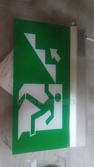 Staircase Exit Sign