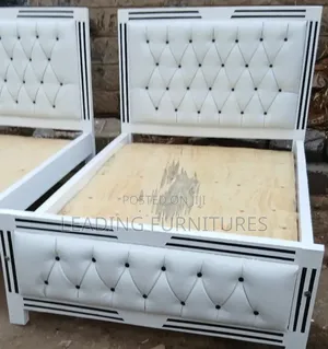 White Black Mocket Bed 4x6