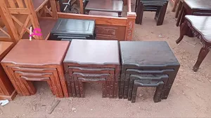 Stackable Nestle Stools (Wooden)
