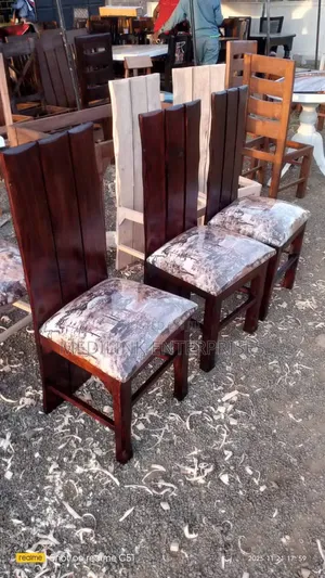 Solid X Chairs for Dinner Set