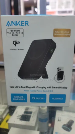 Anker Maggo Power Bank (10k) With Smart Display