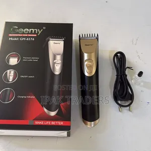 Geemy Gm-6576 Professional Hair Trimmer –Rechargeable