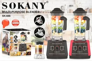 *2 in 1 Sokany Commercial Blender(Sk-666)*
 *2.0ltrs Jug*