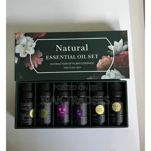 *Natural Essential Oil Set of 6 Pieces(10ml Each Bottle)*