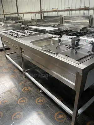Stainless Steel Combined Cooking Unit